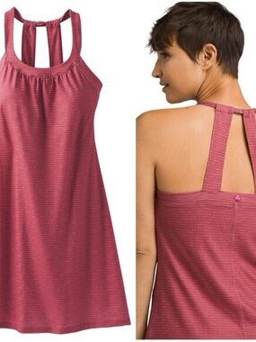 Prana Cantine Dress in Rusted Roof Women’s Size M